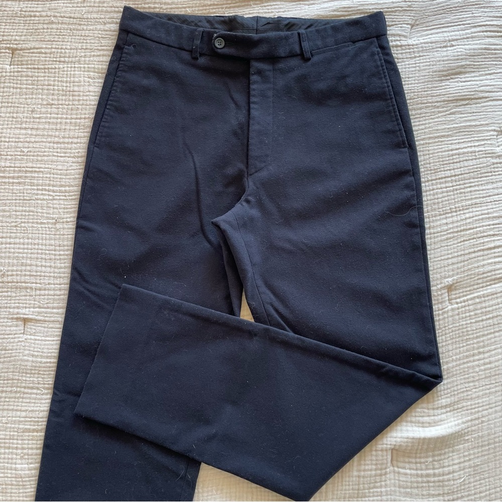 Laundry Industry Black Flannel Trousers size EU48 (US31)